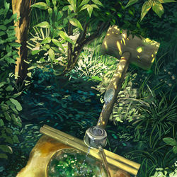 This is a pixiv picture whose title is 筧.