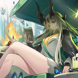 This is a pixiv picture whose title is リード.