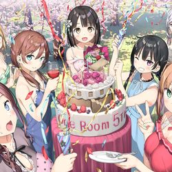 This is a pixiv picture whose title is 5周年！.