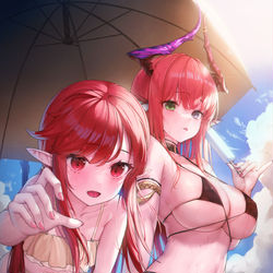 This is a pixiv picture whose title is DNF.