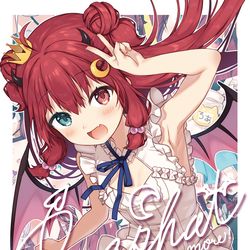 This is a pixiv picture whose title is 【にじそ06】新刊サンプル.