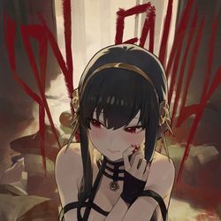 This is a pixiv picture whose title is 11日目,ヨル・フォージャー.