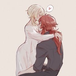 This is a pixiv picture whose title is 『可愛くて可愛くて仕方がない』(ディル蛍).