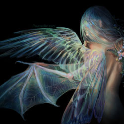 This is a pixiv picture whose title is Simulacra of Flight.
