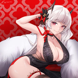 This is a pixiv picture whose title is BREAKER UNDER THE BLOOD MOON.