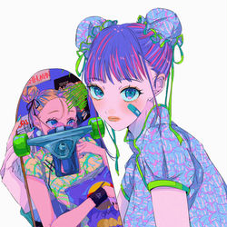 This is a pixiv picture whose title is 無題.