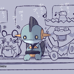 This is a pixiv picture whose title is ゴールデンウィーク（はたらくすがた）.