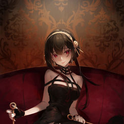 This is a pixiv picture whose title is いばら姫 🌹.