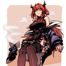 This is a pixiv picture whose title is 明日再臭.