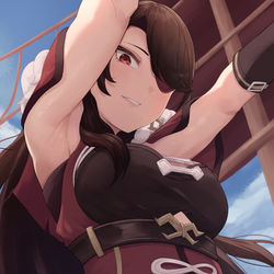 This is a pixiv picture whose title is Beidou.
