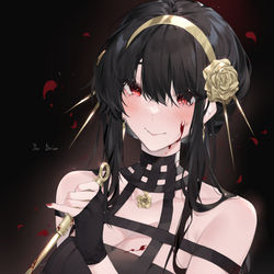 This is a pixiv picture whose title is ヨル.