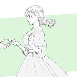 This is a pixiv picture whose title is 【A will】アイリーンの小話.