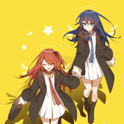 This is a pixiv picture whose title is モスエクの制服クリスマス！.