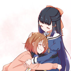 This is a pixiv picture whose title is 川村楪様と月岡椛様らくがき20.