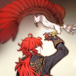 This is a pixiv picture whose title is 黎明.