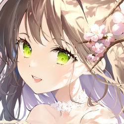 This is a pixiv picture whose title is spring.