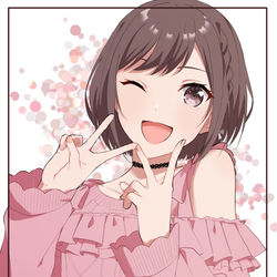 This is a pixiv picture whose title is えななん誕生日！！.