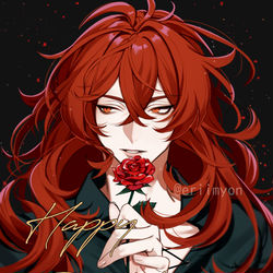 This is a pixiv picture whose title is Haapy Birthday Diluc! 2022.