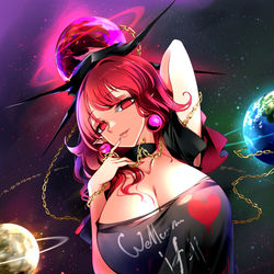 This is a pixiv picture whose title is 夢と地獄の果て.