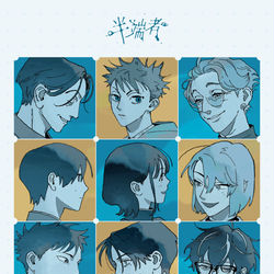 This is a pixiv picture whose title is 半端者.