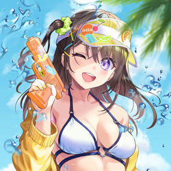 This is a pixiv picture whose title is 一足お先に.