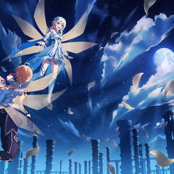 This is a pixiv picture whose title is 双子.