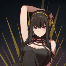 This is a pixiv picture whose title is Yor Forger.