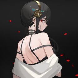 This is a pixiv picture whose title is ヨル・フォージャー.