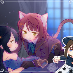 This is a pixiv picture whose title is AZN❤️❤️❤️.