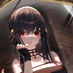 This is a pixiv picture whose title is 摸鱼.