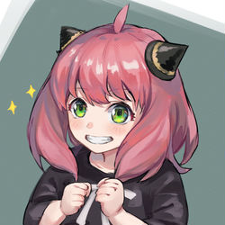 This is a pixiv picture whose title is Anya Forger.