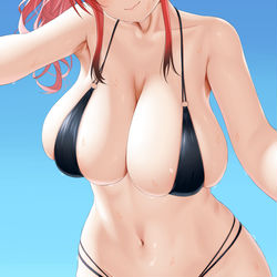 This is a pixiv picture whose title is ザラ[水辺の出逢い].