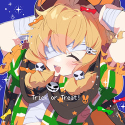 This is a pixiv picture whose title is 🎃🎃🎃.