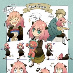 This is a pixiv picture whose title is アーニャ・フォージャー.