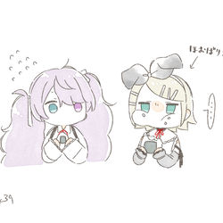 This is a pixiv picture whose title is 🍙🍙.
