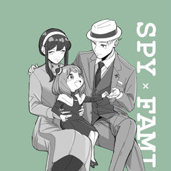 This is a pixiv picture whose title is SPY×FAMILY.
