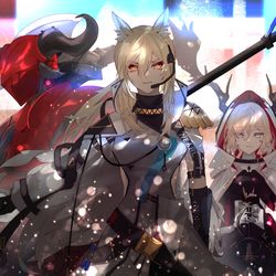 This is a pixiv picture whose title is 四騎士.