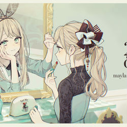 This is a pixiv picture whose title is アリスのおめかし【mayla classicコラボ 第2弾】.