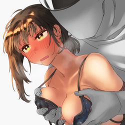 This is a pixiv picture whose title is ※汗です.