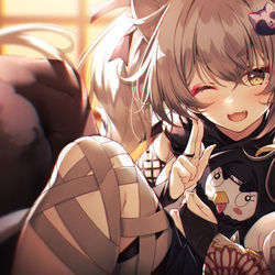 This is a pixiv picture whose title is 千鳥ミチル.