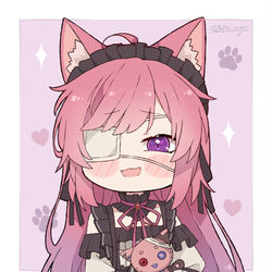 This is a pixiv picture whose title is Mikeneko.