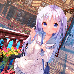 This is a pixiv picture whose title is フリフリセーラーパーカーチノちゃん.