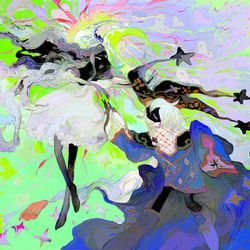This is a pixiv picture whose title is 爱して爱して.