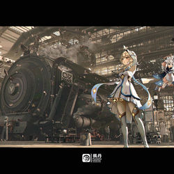 This is a pixiv picture whose title is 枫丹 Fontaine.