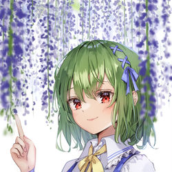 This is a pixiv picture whose title is 万の藤.
