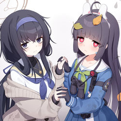 This is a pixiv picture whose title is ウイ&ミユ.
