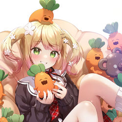 This is a pixiv picture whose title is ねっ子まみれねねちゃん.