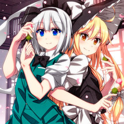This is a pixiv picture whose title is 三色団子は恋の色.