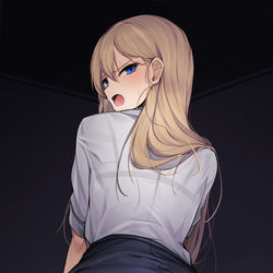 This is a pixiv picture whose title is OL.
