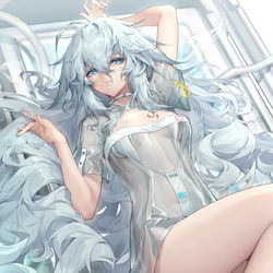 This is a pixiv picture whose title is 芙洛伦唤醒皮肤.